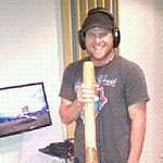 Beau on the Digeridoo