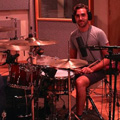Josh Gould in the studio